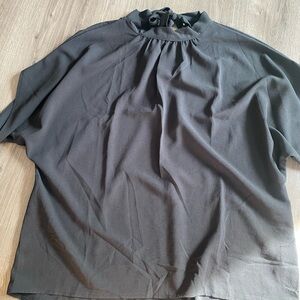 SHEIN size small black blouse